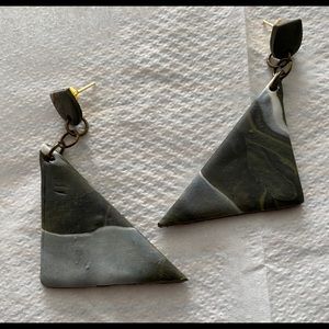 Hand made polymer earrings